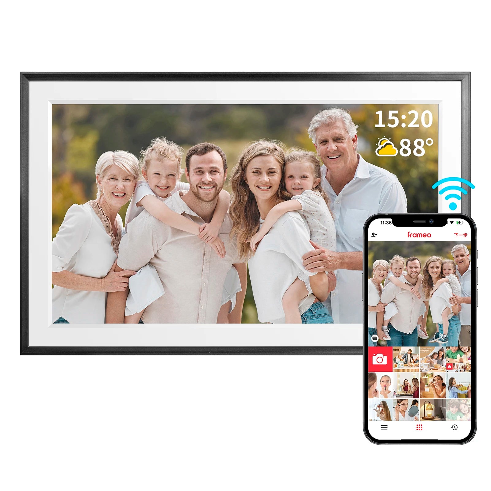 Digital Picture Frame 15.6 Inch