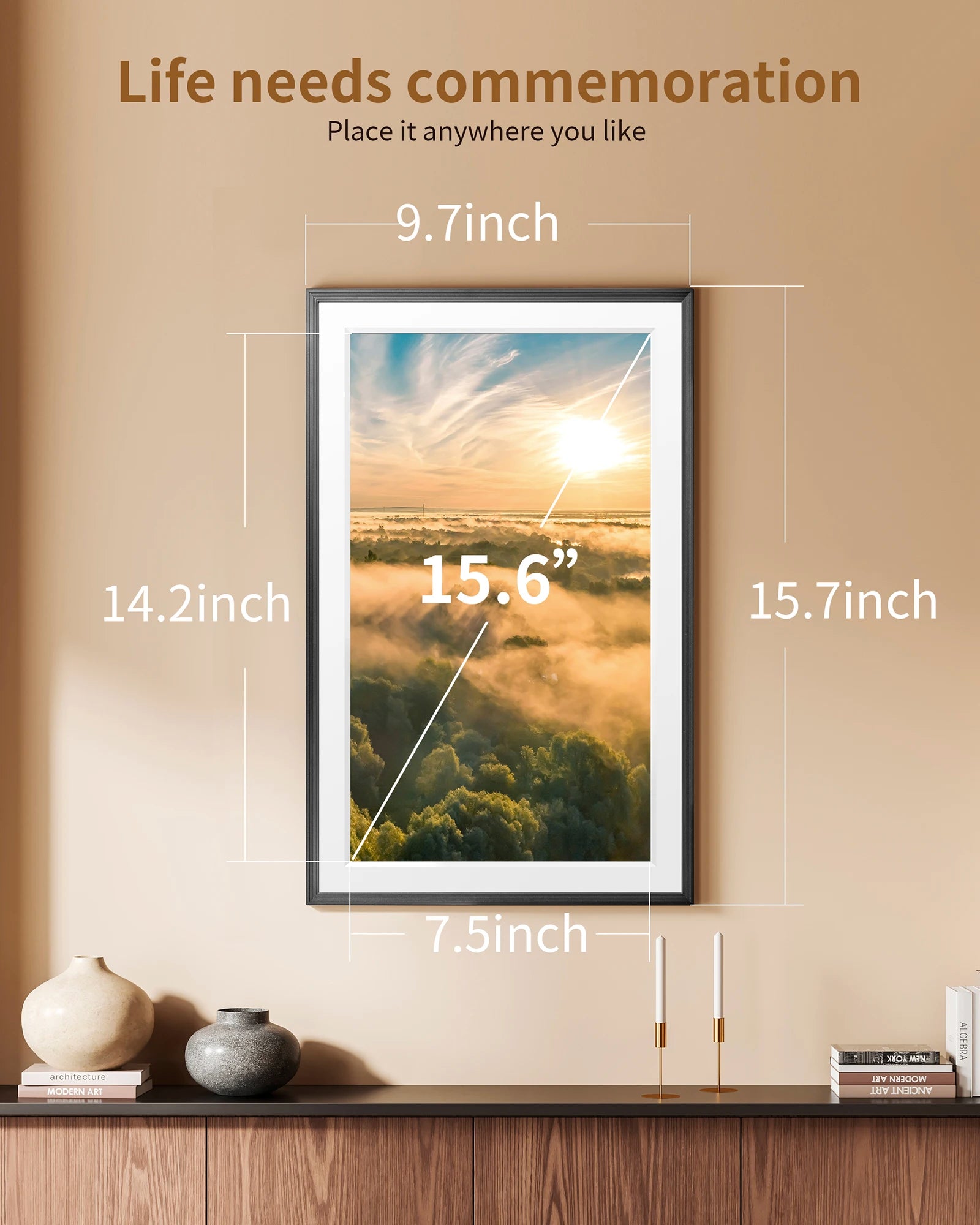 Digital Picture Frame 15.6 Inch