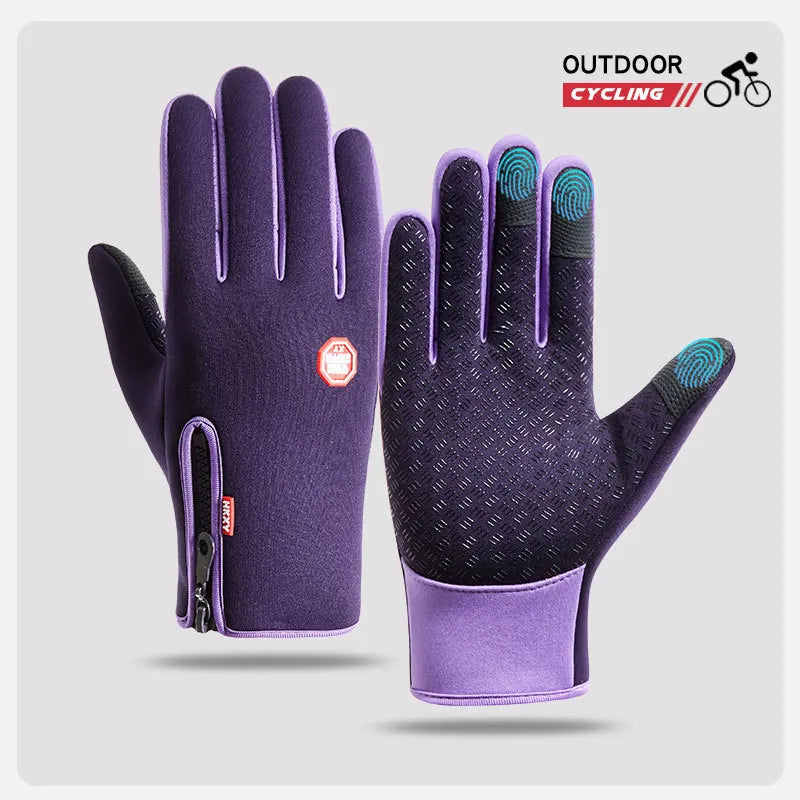 Cycling Gloves Winter Touchscreen